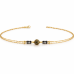 Elegant Black Bead Bracelet for Daily Wear